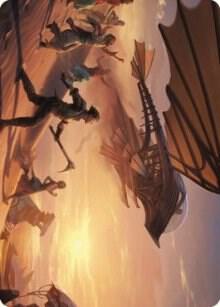 Take Flight Art Card (12) [The Brothers' War Art Series]