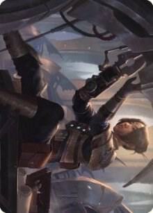 Thopter Mechanic Art Card (13) [The Brothers' War Art Series]