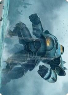 Depth Charge Colossus Art Card (14) [The Brothers' War Art Series]