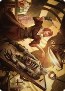 Ashnod, Flesh Mechanist Art Card (15) [The Brothers' War Art Series]