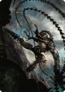 Razorlash Transmogrant Art Card (17) [The Brothers' War Art Series]