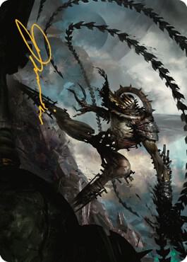 Razorlash Transmogrant Art Card (Gold-Stamped Signature) (17) [The Brothers' War Art Series]