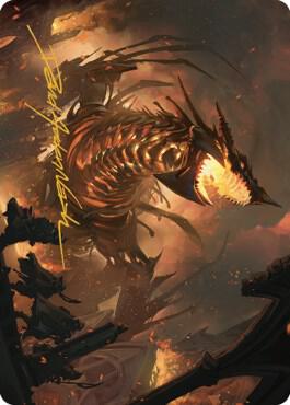 The Fall of Kroog Art Card (Gold-Stamped Signature) (20) [The Brothers' War Art Series]