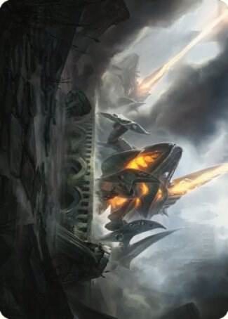 Skitterbeam Battalion Art Card (21) [The Brothers' War Art Series]