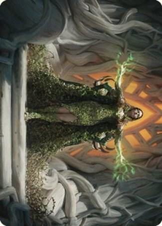 Titania, Voice of Gaea Art Card (26) [The Brothers' War Art Series]