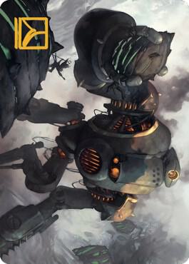 Rust Goliath Art Card (Gold-Stamped Signature) (29) [The Brothers' War Art Series]