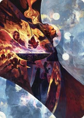 Urza's Command Art Card (31) [The Brothers' War Art Series]