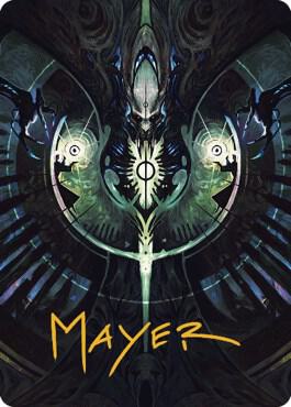 Gix's Command Art Card (Gold-Stamped Signature) (32) [The Brothers' War Art Series]