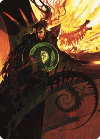 Mishra's Command Art Card (33) [The Brothers' War Art Series]