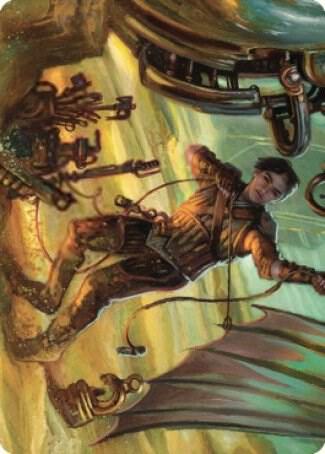 Mishra, Excavation Prodigy Art Card (36) [The Brothers' War Art Series]