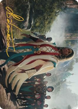 Queen Kayla bin-Kroog Art Card (Gold-Stamped Signature) (39) [The Brothers' War Art Series]