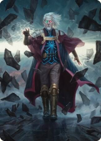 Urza, Planeswalker Art Card (42) [The Brothers' War Art Series]