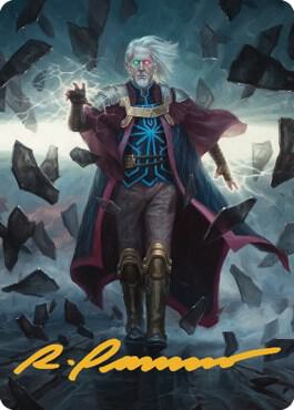 Urza, Planeswalker Art Card (Gold-Stamped Signature) (42) [The Brothers' War Art Series]