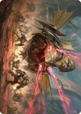 Liberator, Urza's Battlethopter Art Card (44) [The Brothers' War Art Series]