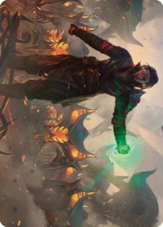 Mishra, Eminent One Art Card (54) [The Brothers' War Art Series]
