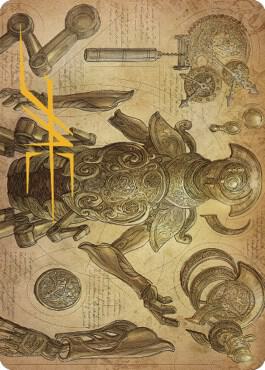 Foundry Inspector Art Card (Gold-Stamped Signature) (59) [The Brothers' War Art Series]