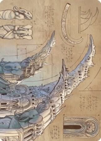 Ivory Tower Art Card (63) [The Brothers' War Art Series]