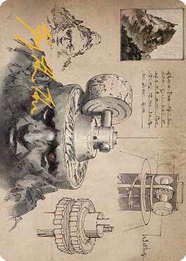 Millstone Art Card (Gold-Stamped Signature) (67) [The Brothers' War Art Series]