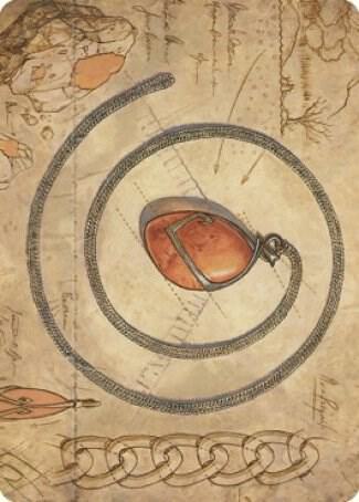 Mox Amber Art Card (68) [The Brothers' War Art Series]