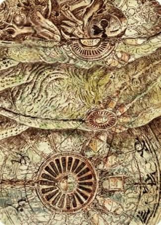 Phyrexian Processor Art Card (70) [The Brothers' War Art Series]