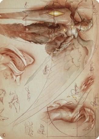 Platinum Angel Art Card (71) [The Brothers' War Art Series]