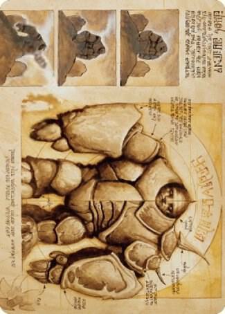 Precursor Golem Art Card (72) [The Brothers' War Art Series]