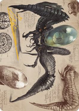 Psychosis Crawler Art Card (Gold-Stamped Signature) (73) [The Brothers' War Art Series]