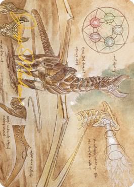 Ramos, Dragon Engine Art Card (Gold-Stamped Signature) (74) [The Brothers' War Art Series]