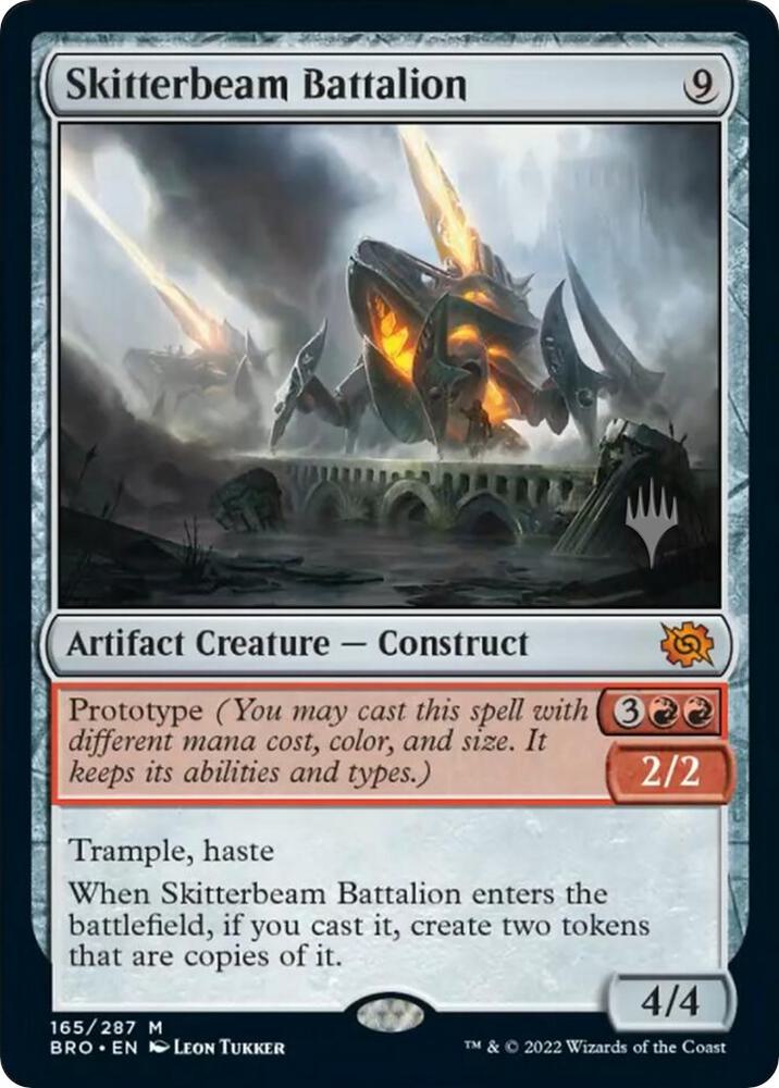 Skitterbeam Battalion (165) [The Brothers' War Promos]