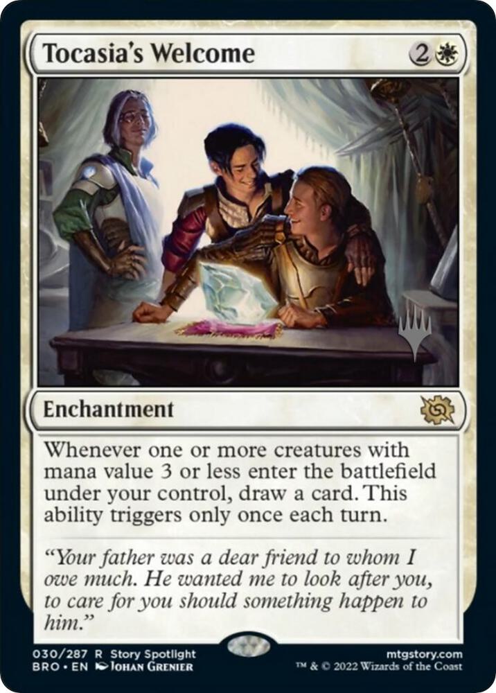 Tocasia's Welcome (30) [The Brothers' War Promos]