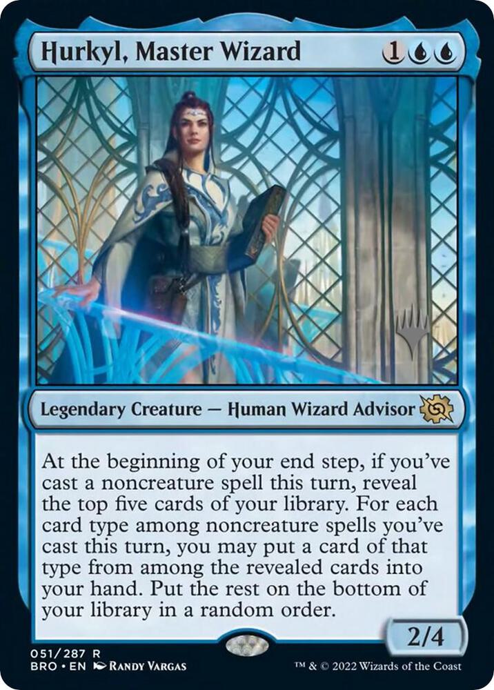 Hurkyl, Master Wizard (51) [The Brothers' War Promos]