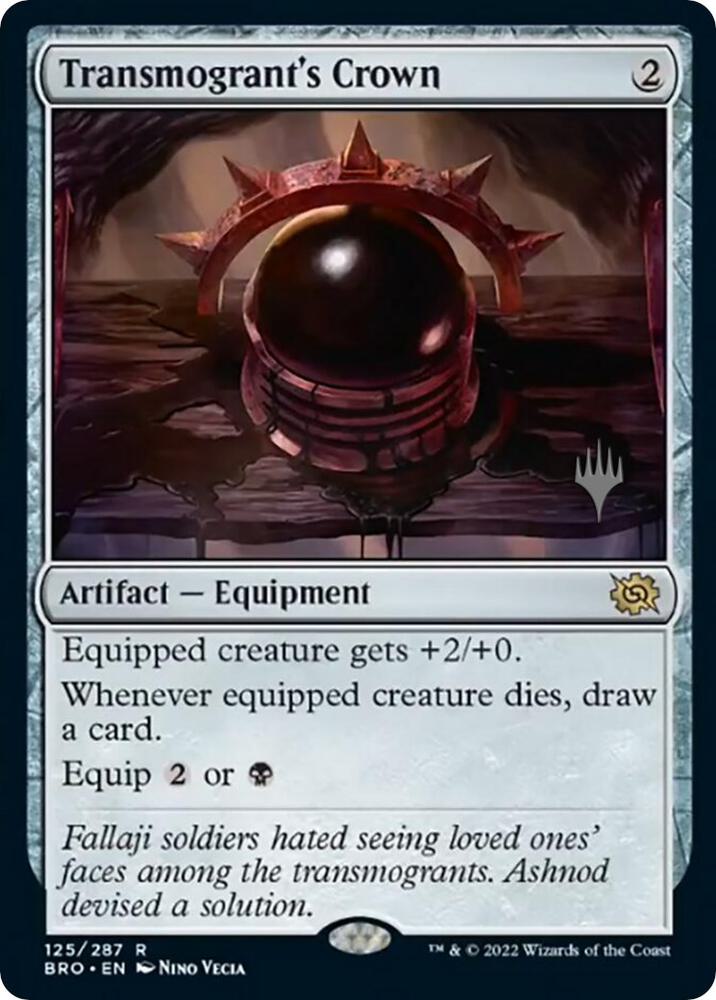 Transmogrant's Crown (125) [The Brothers' War Promos]