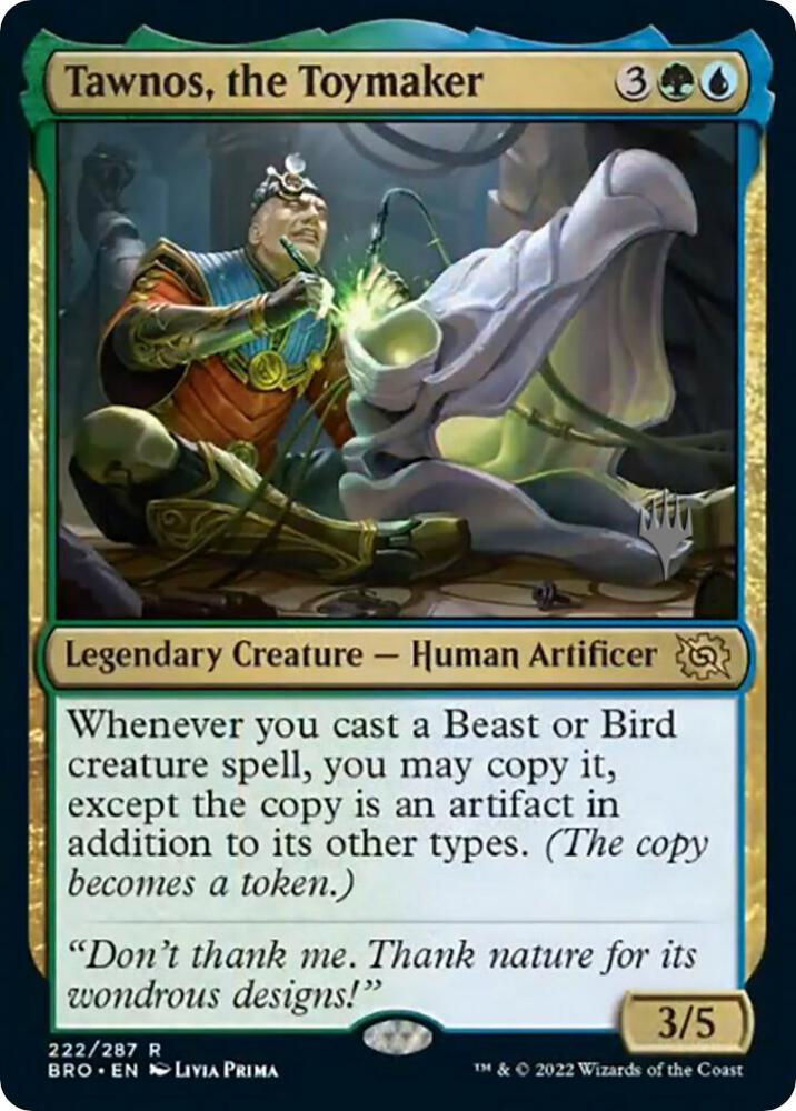Tawnos, the Toymaker (222) [The Brothers' War Promos]