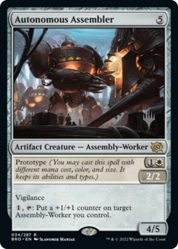 Autonomous Assembler (34) [The Brothers' War Promos]