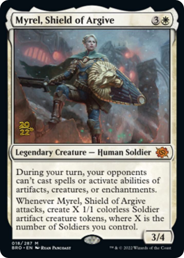 Myrel, Shield of Argive (18) [Prerelease Cards]