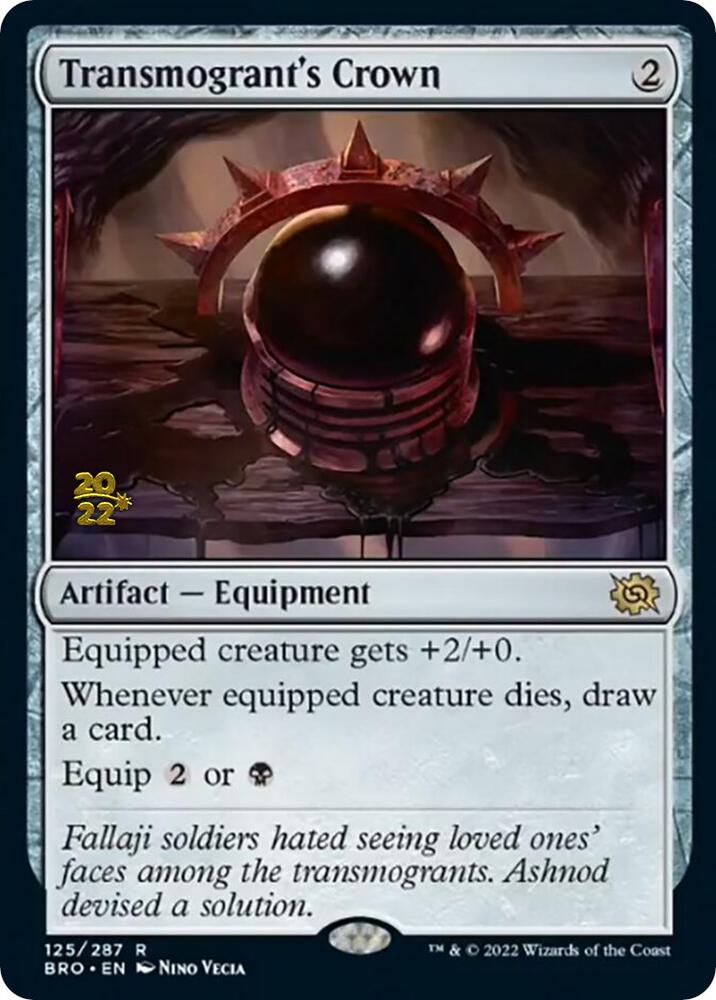Transmogrant's Crown (125) [Prerelease Cards]