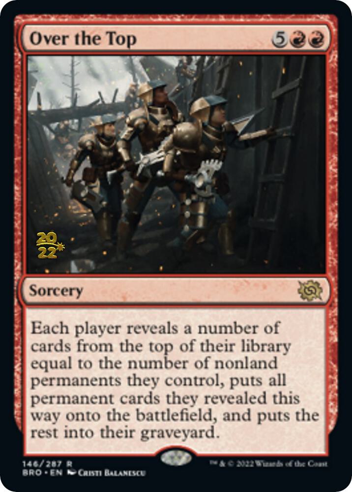 Over the Top (146) [Prerelease Cards]