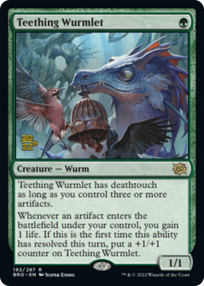 Teething Wurmlet (192) [Prerelease Cards]