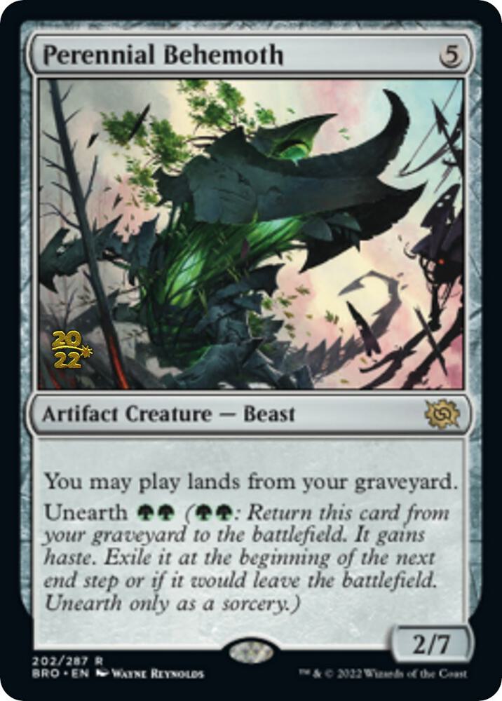 Perennial Behemoth (202) [Prerelease Cards]