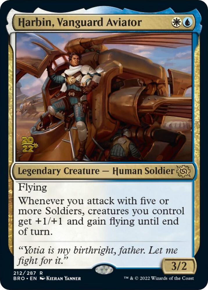 Harbin, Vanguard Aviator (212) [Prerelease Cards]