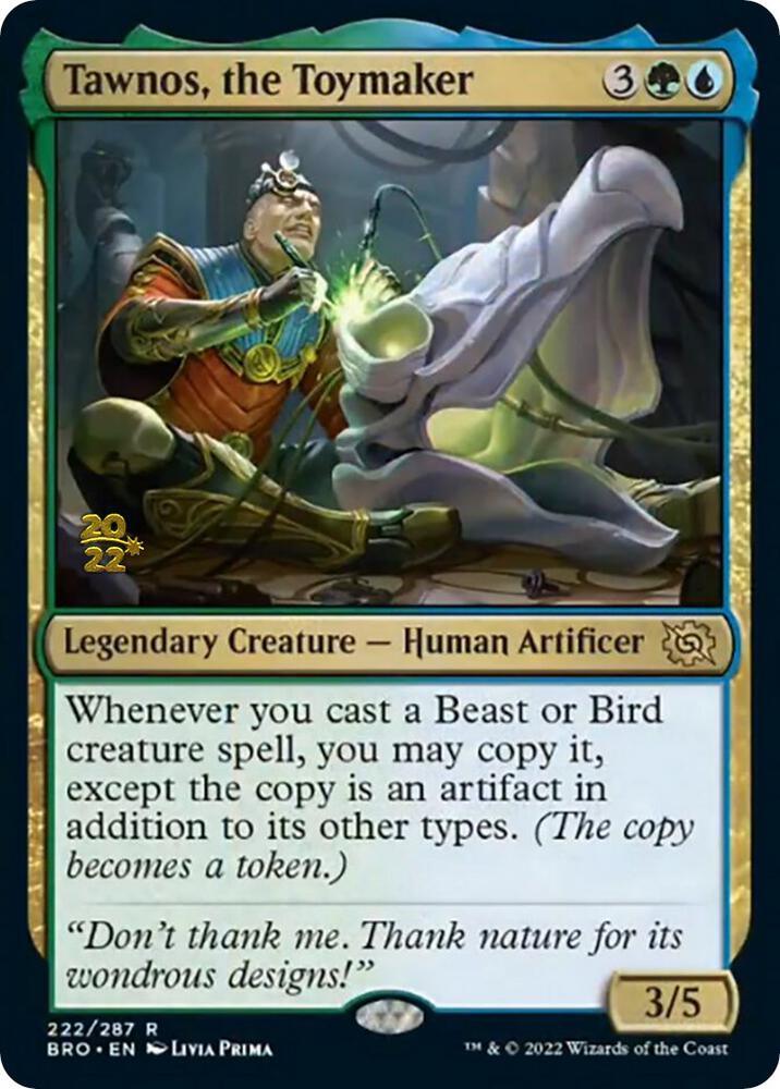 Tawnos, the Toymaker (222) [Prerelease Cards]