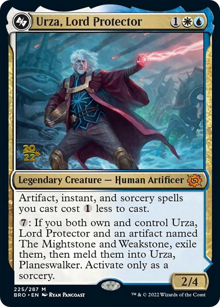 Urza, Lord Protector (225) [Prerelease Cards]