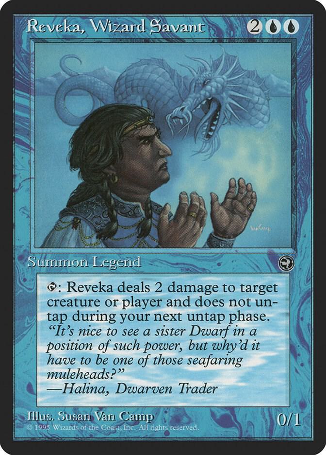 Reveka, Wizard Savant (37) [Homelands]