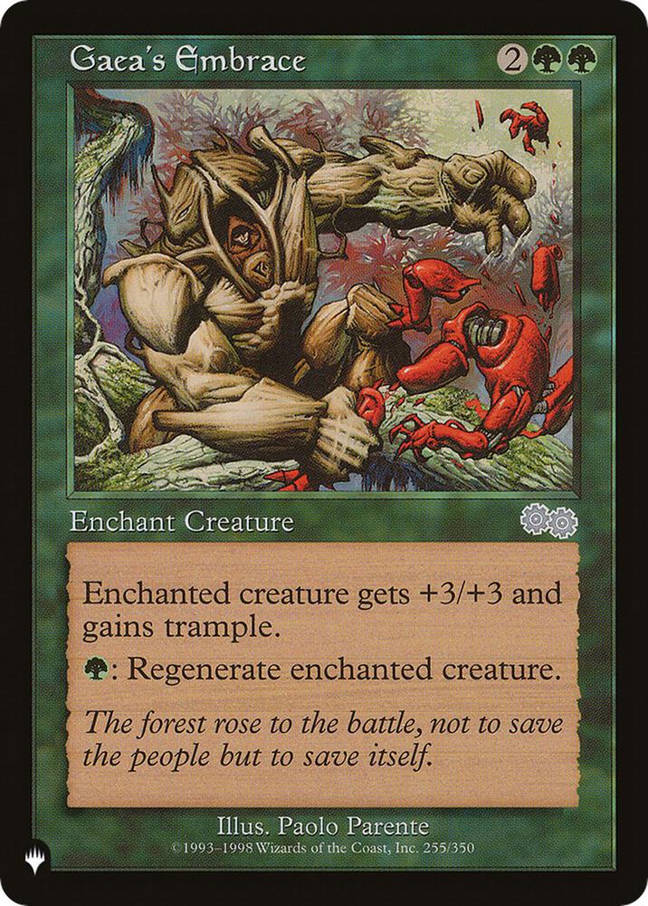 Gaea's Embrace (255/350) [The List]