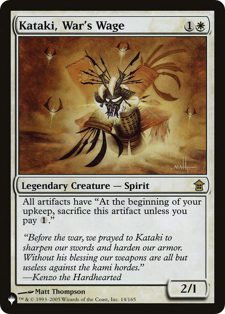 Kataki, War's Wage (14/165) [The List]
