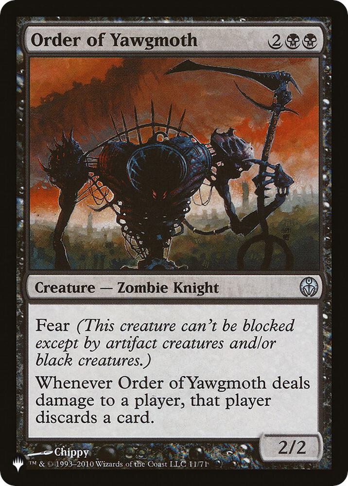 Order of Yawgmoth (DDE) (Nov-71) [The List]