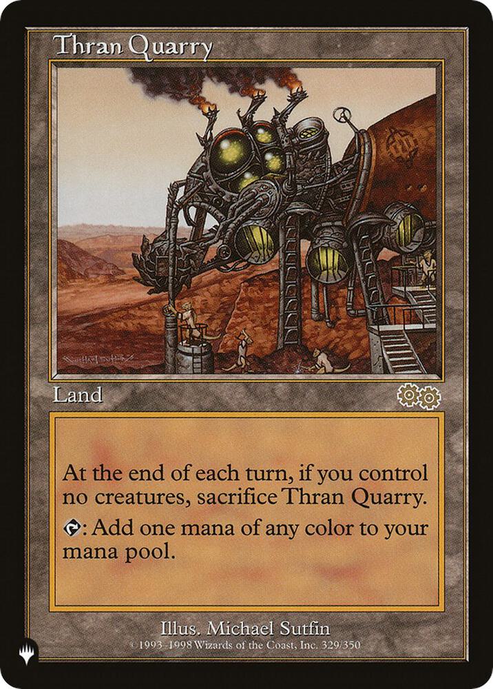 Thran Quarry (329/350) [The List]
