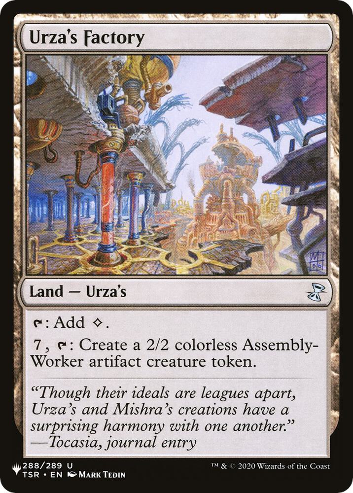 Urza's Factory (288/289) [The List]