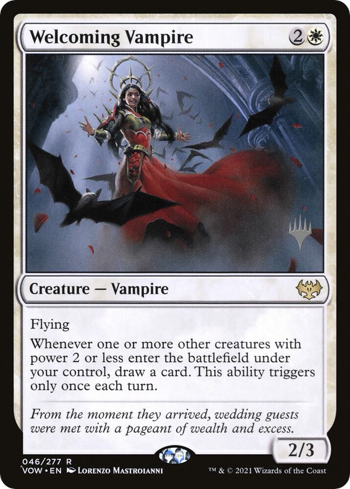 Welcoming Vampire (46) [The Brothers' War Promos]