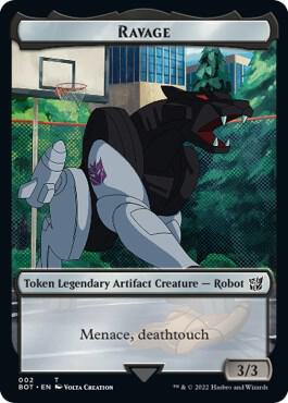 Ravage Token (2) [Transformers]